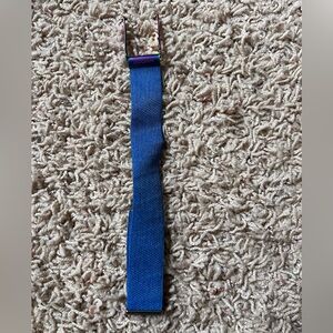 Whoop 4.0 Vibrant Blue Belt with Metal Buckle Band